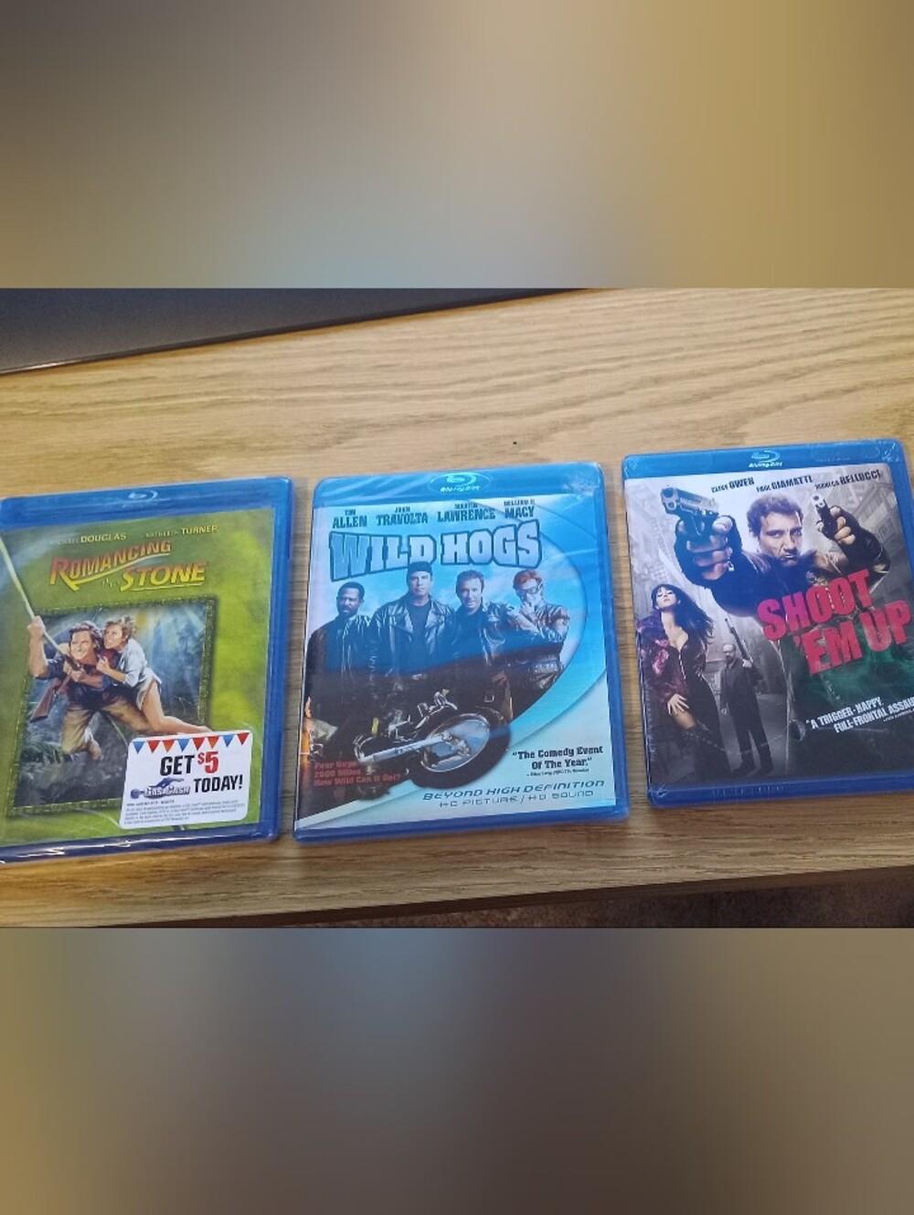 Blu-ray Movie Bundle (Set of 3) NEW UNOPENED